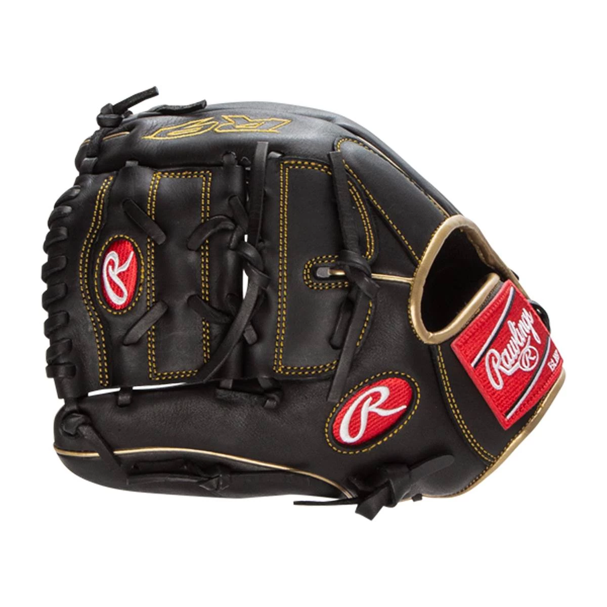 Best Sale 🌟 Rawlings R9 12" Baseball Glove: R9206-9BG Black, Gold 💯 6 Best Sale 🌟 Rawlings R9 12" Baseball Glove: R9206-9BG Black, Gold 💯 - Image 4