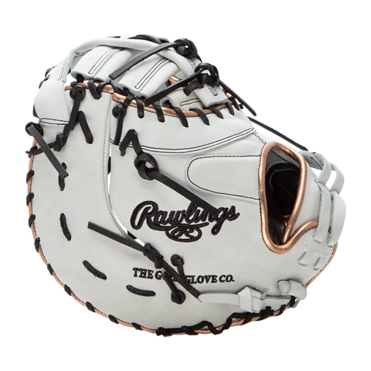 New ✔️ Rawlings Heart of the Hide 13.00" Fastpitch First Base Mitt: PRODCTSBW Black, White ❤️ 7 New ✔️ Rawlings Heart of the Hide 13.00" Fastpitch First Base Mitt: PRODCTSBW Black, White ❤️ - Image 5