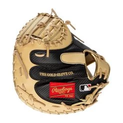 Cheap ⭐ Rawlings Heart of the Hide Hyper Shell 34" Baseball Catcher's Mitt: PROCM41CCF Black, Tan ✔️ -Glovegear Store 84ab 08 21 rawlings heart of the hide hyper shell 33 baseball catchers mitt procm41ccf 34600 5 l