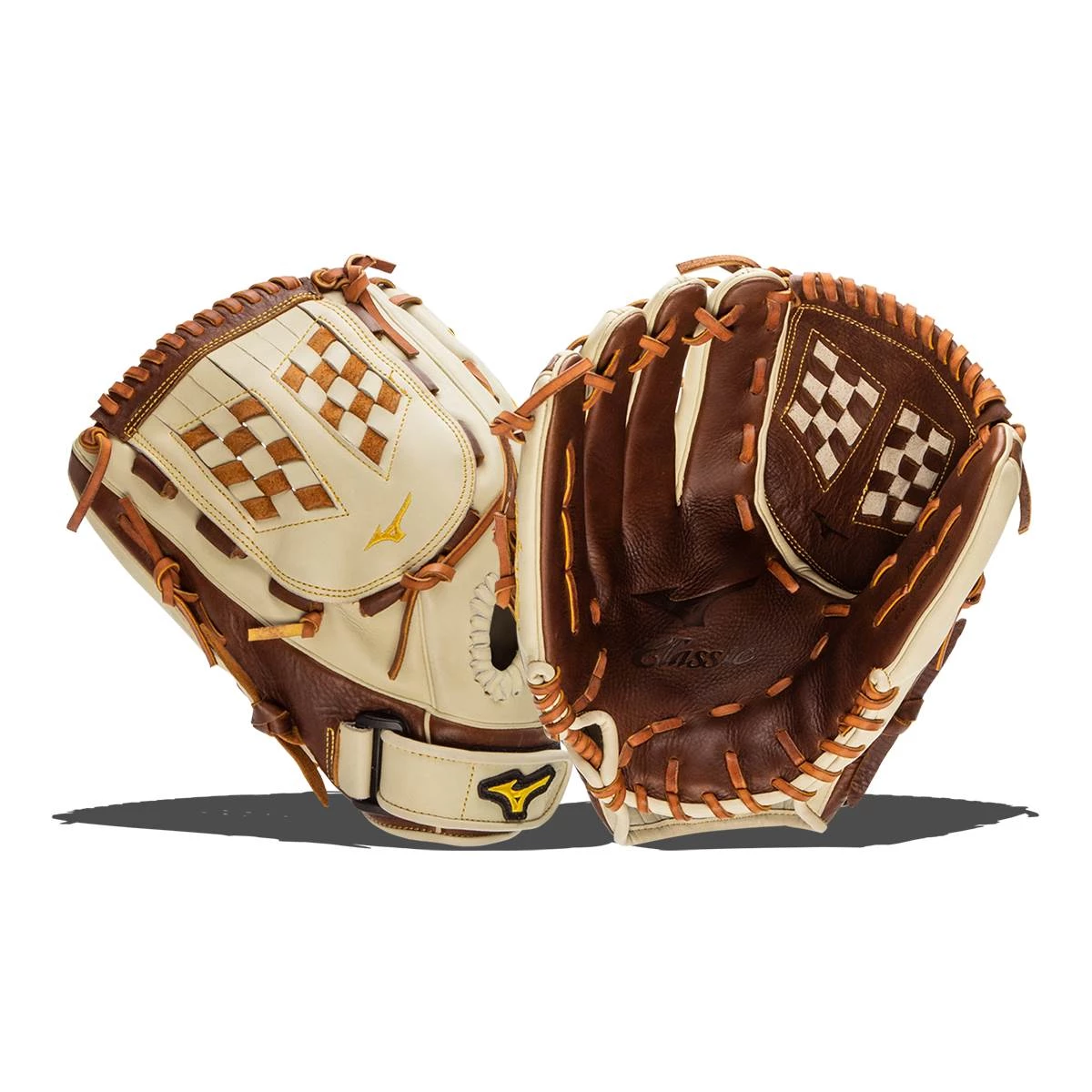 Flash Sale ✨ Mizuno Classic Pro Soft 13" Fastpitch Softball Glove: GCF1300F3 Brown, White 🥰 3 Flash Sale ✨ Mizuno Classic Pro Soft 13" Fastpitch Softball Glove: GCF1300F3 Brown, White 🥰