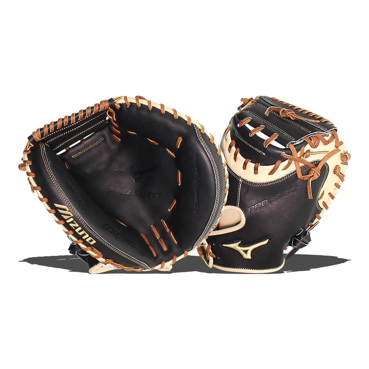 Coupon 😉 Mizuno Pro Select 33.5" Catcher's Mitt: GPS1BK-335C Black, Brown 😍 8 Coupon 😉 Mizuno Pro Select 33.5" Catcher's Mitt: GPS1BK-335C Black, Brown 😍 - Image 6