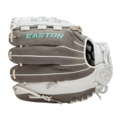 Buy 🤩 Easton Fundamental 12.5" Fastpitch Softball Glove: FMFP125 Grey, Teal, White ⌛ -Glovegear Store 8546 11 21 easton fundamental 12 5 fastpitch softball glove fmfp125 35286 10 l