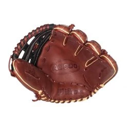 Hot Sale 🛒 Wilson A2000 12.75" Baseball Glove: WTA20RB201799 Brown, Red ✨ -Glovegear Store 85ac 04 20 wilson a2000 12 75 baseball glove wta20rb201799 31793 6 l