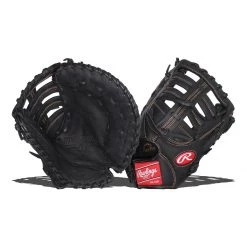 Budget ⌛ Rawlings Renegade 12.5" First Base Mitt: RFBMB Black ❤️ -Glovegear Store 86fe 03 20 rawlings renegade 12 5 first base mitt rfbmb 30555 1 l