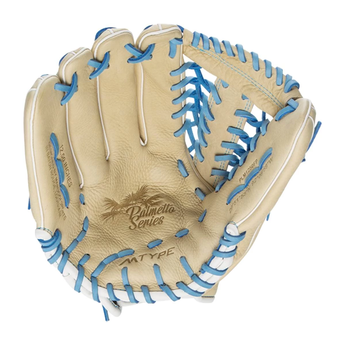Top 10 ๐งจ Marucci Palmetto 12.5" Fastpitch Softball Glove: MFGPLM1250FP Blue, Tan ๐ 3 Top 10 ๐งจ Marucci Palmetto 12.5" Fastpitch Softball Glove: MFGPLM1250FP Blue, Tan ๐