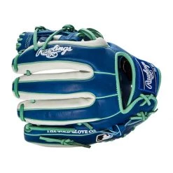 Cheapest 🧨 Rawlings Heart of the Hide R2G 11.5" Baseball Glove: PROR314-2RW Blue, Teal, White ❤️ -Glovegear Store 887c 08 21 rawlings heart of the hide r2g 11 5 baseball glove pror314 2rw 34608 5 l