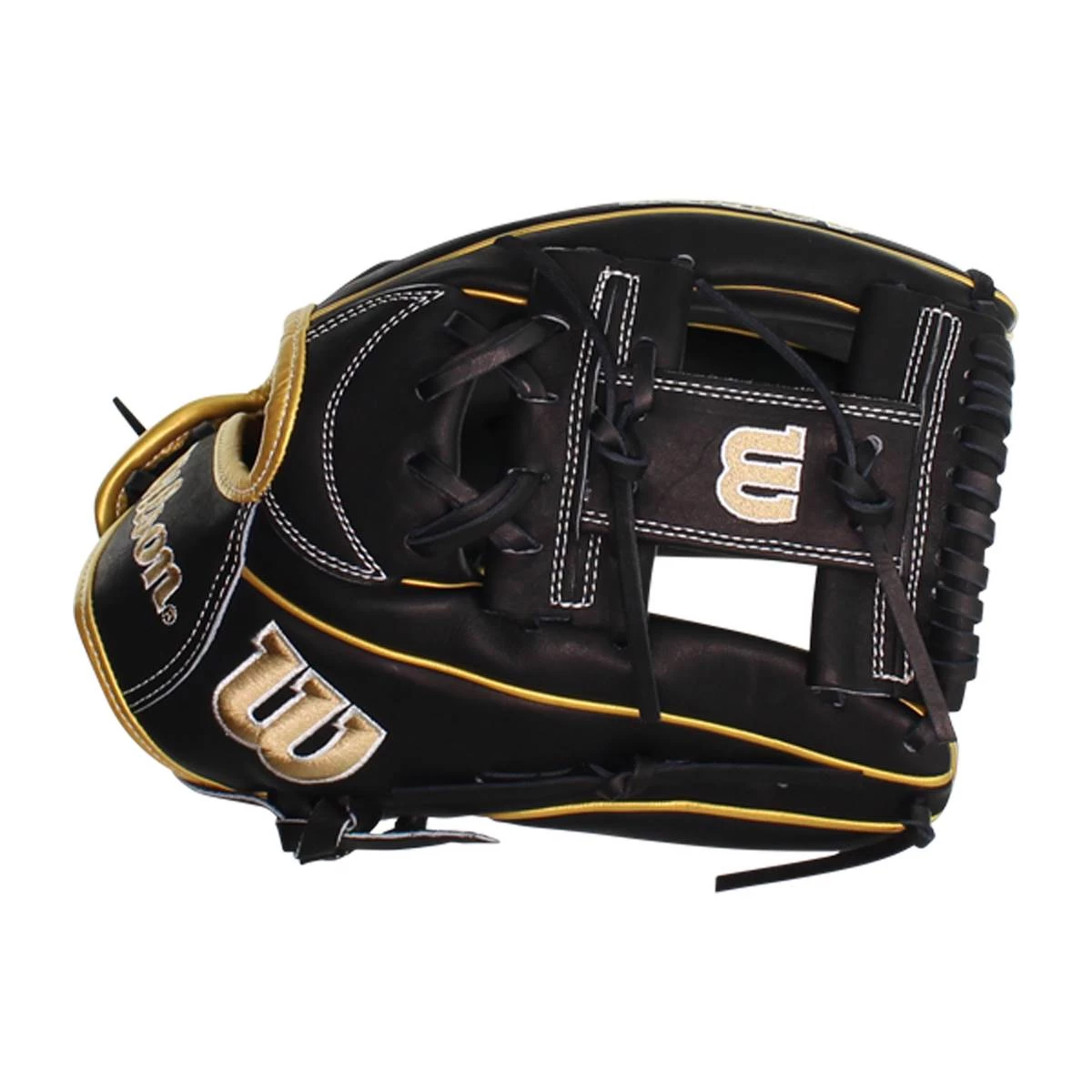 Budget 👍 Wilson A2000 H75 11.75" Fastpitch Softball Glove: WBW1002071175 Black, Gold 🔥 5 Budget 👍 Wilson A2000 H75 11.75" Fastpitch Softball Glove: WBW1002071175 Black, Gold 🔥 - Image 3