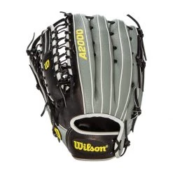 Buy ⌛ Wilson A2000 SuperSkin 12.75" Baseball Glove: WTA20RB20OT6SS Black, Grey ✨ -Glovegear Store 88da 11 21 wilson a2000 superskin 12 75 baseball glove wta20rb20ot6ss 31797 7 l