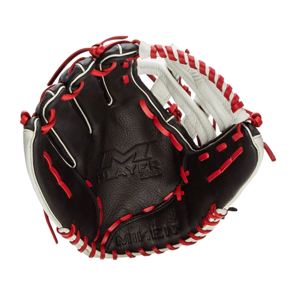 Buy 👍 Miken Player Series 15" Slow Pitch Softball Glove: PS150-PH Black, Red, White 😀 8 Buy 👍 Miken Player Series 15" Slow Pitch Softball Glove: PS150-PH Black, Red, White 😀 - Image 6