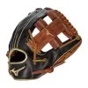 Hot Sale ⌛ Mizuno Pro Select 11.75" Baseball Glove: GPS2-600R2 Black, Tan ⭐