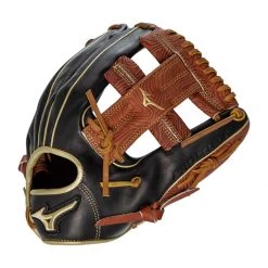 Hot Sale ⌛ Mizuno Pro Select 11.75" Baseball Glove: GPS2-600R2 Black, Tan ⭐