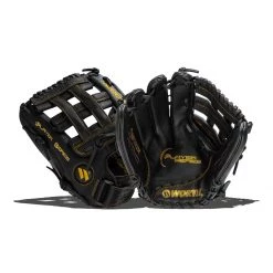 Deals 🔔 Worth Player Series 13.5" Slow Pitch Softball Glove: WPL135-PH Black, Gold ⭐