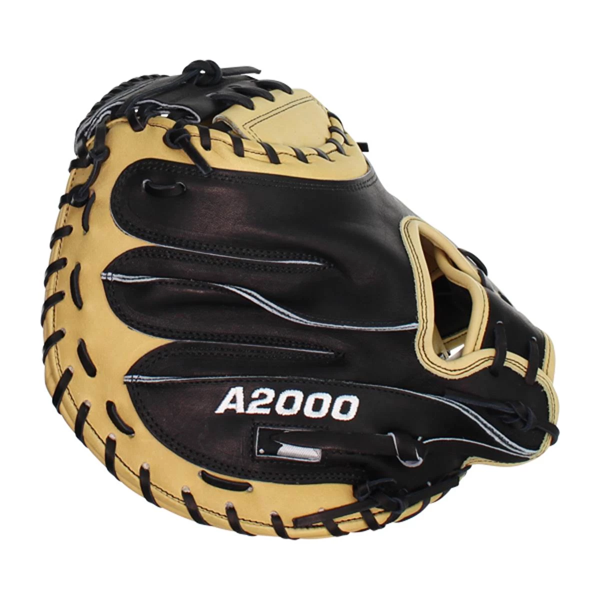 Promo 🧨 Wilson A2000 33" Catcher's Mitt: WTA20RB19CM33 Black, Tan 🧨 6 Promo 🧨 Wilson A2000 33" Catcher's Mitt: WTA20RB19CM33 Black, Tan 🧨 - Image 4