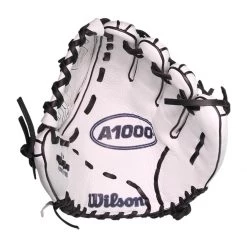 Promo 😀 Wilson A1000 V125 12.5" Fastpitch Softball Glove: WBW100182125 Black, White, Gold ❤️ -Glovegear Store 8cd2 03 21 wilson a1000 v125 12 5 fastpitch softball glove wbw100182125 34280 12 l