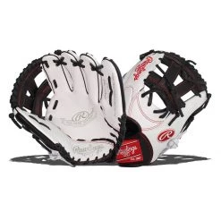 Wholesale 🎉 Rawlings HOH Mark of a Pro 11.25" Baseball Glove: SPNP2-7WB Black, White ✔️