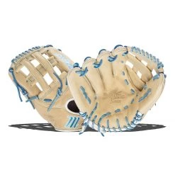 Cheap 🛒 Marucci Palmetto Series 12.75" Fastpitch Softball Glove: MFGPLM1275FP Blue, Tan 🧨 -Glovegear Store 8dad 08 21 marucci palmetto series 12 75 fastpitch softball glove mfgplm1275fp 34984 015 l