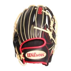 Deals ⭐ Wilson A1000 1912 12" Baseball Glove: WBW10013612 Black, Red, Tan ⌛ -Glovegear Store 8dbc 03 21 wilson a1000 1912 12 baseball glove wbw10013612 34273 14 l