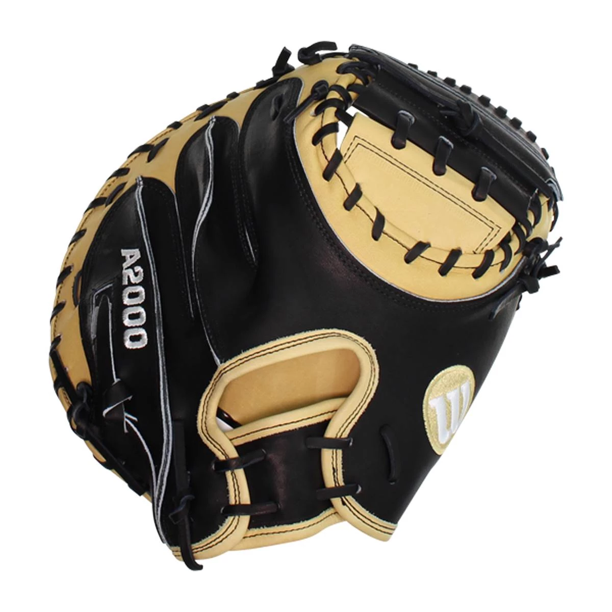 Promo 🧨 Wilson A2000 33" Catcher's Mitt: WTA20RB19CM33 Black, Tan 🧨 8 Promo 🧨 Wilson A2000 33" Catcher's Mitt: WTA20RB19CM33 Black, Tan 🧨 - Image 6