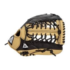 Discount 👍 Akadema ProSoft Select Series 12.75" Baseball Glove: ASF421 Black, Tan 🎁 -Glovegear Store 90d5 12 21 akadema prosoft select series 12 75 baseball glove asf421 35375 4 l