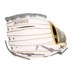 Deals 🥰 Wilson A2000 SuperSkin V125 12.5" Fastpitch Softball Glove: WBW100214125 Gold, Grey, White ❤️ -Glovegear Store 924b 09 20 wilson a2000 superskin v125 12 5 fastpitch softball glove wbw100214125 33635 5 l
