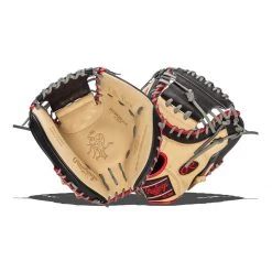 Wholesale ✔️ Rawlings Heart of the Hide R2G Contour 33" Baseball Catcher's Mitt: PRORCM33UC Black, Red, Tan 😉