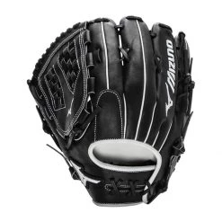 Flash Sale ❤️ Mizuno Pro Select 12.5" Fastpitch Softball Glove: GPSF1250BK Black, White 🎁 -Glovegear Store 9317 11 21 mizuno pro select 12 5 fastpitch softball glove gpsf1250bk 30759 7 l