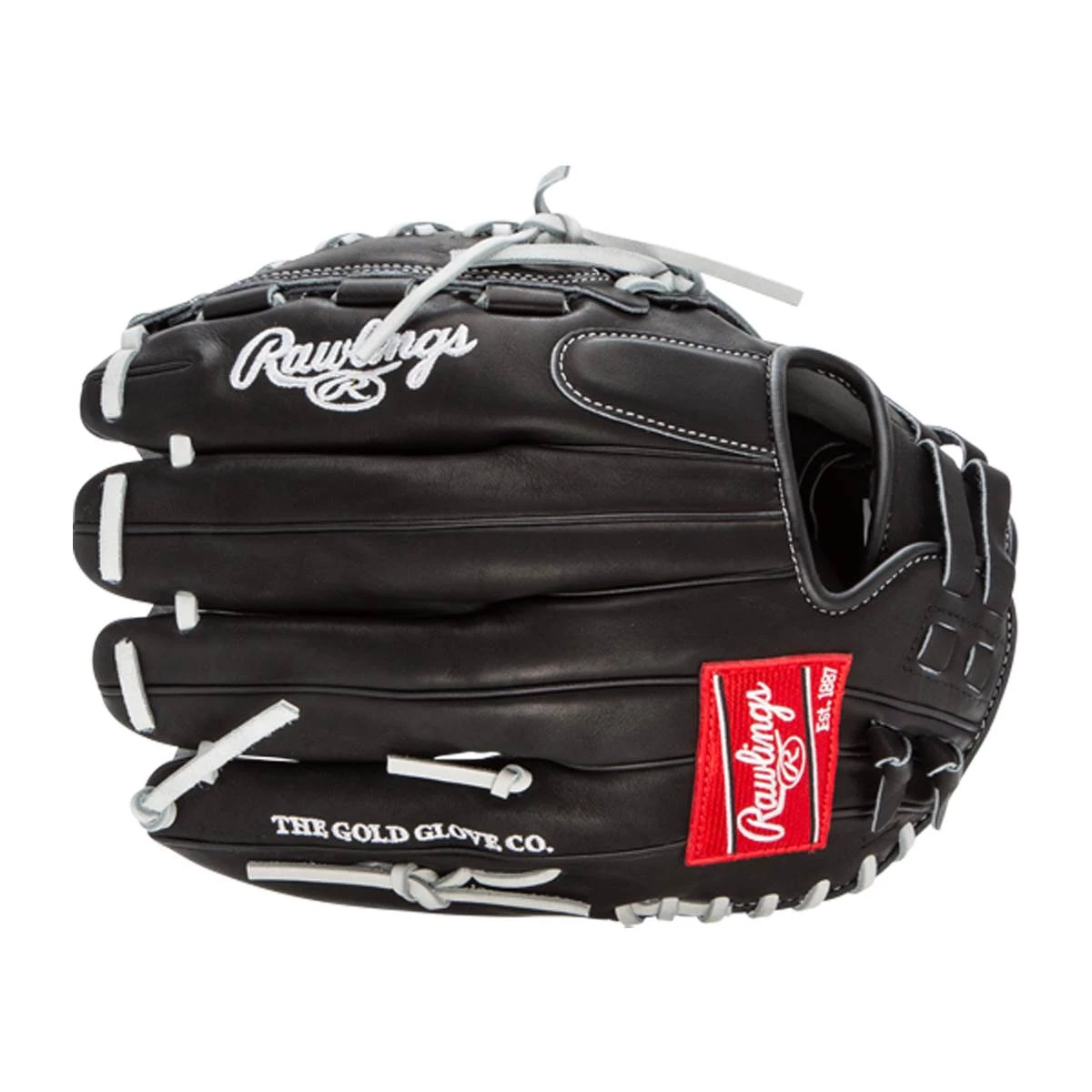 New โ Rawlings Heart of the Hide 12.5" Fastpitch Softball Glove: PRO125SB-18GB Black, Grey ๐ 7 New โ Rawlings Heart of the Hide 12.5" Fastpitch Softball Glove: PRO125SB-18GB Black, Grey ๐ - Image 5