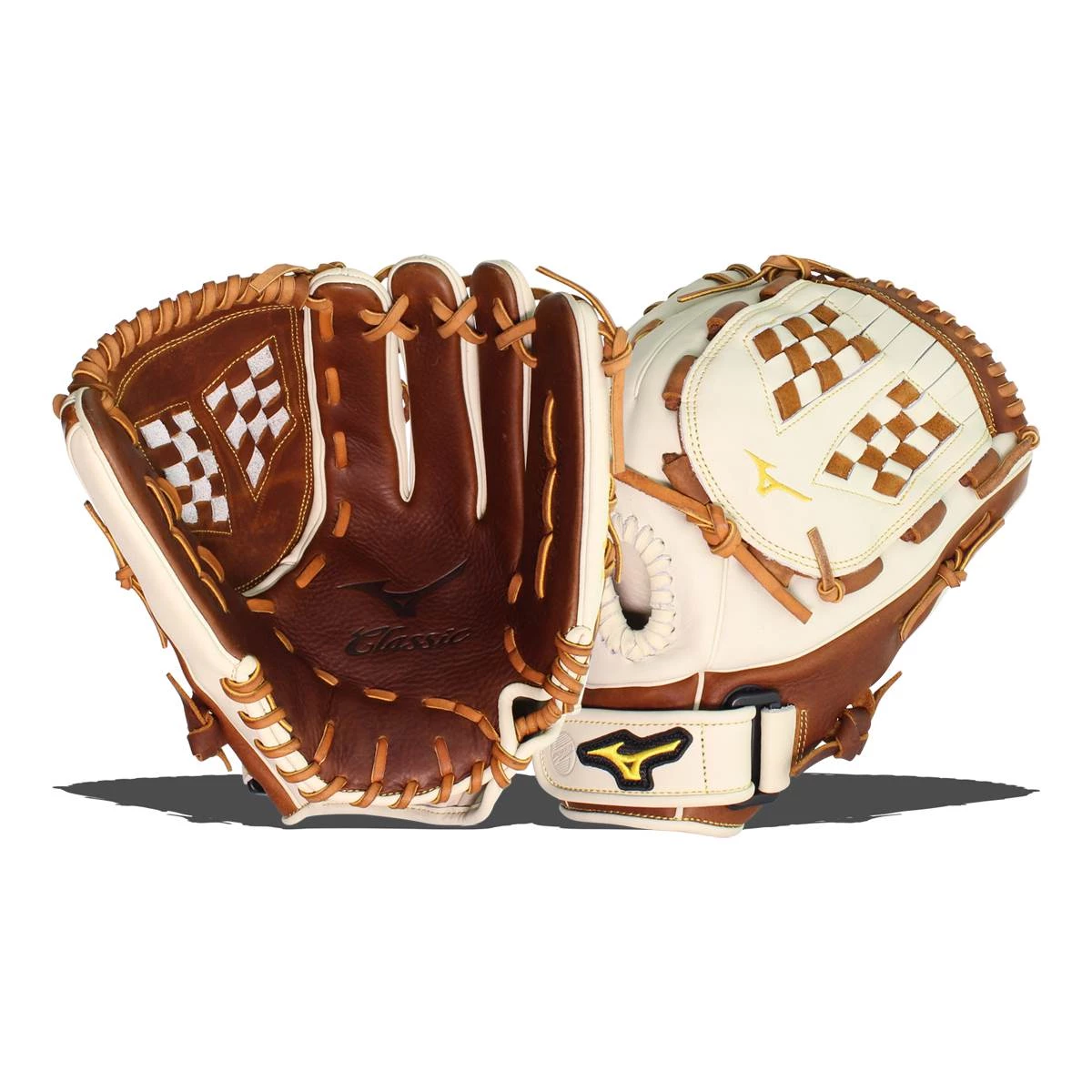 Flash Sale ✨ Mizuno Classic Pro Soft 13" Fastpitch Softball Glove: GCF1300F3 Brown, White 🥰 16 Flash Sale ✨ Mizuno Classic Pro Soft 13" Fastpitch Softball Glove: GCF1300F3 Brown, White 🥰 - Image 14