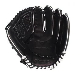 Flash Sale ❤️ Mizuno Pro Select 12.5" Fastpitch Softball Glove: GPSF1250BK Black, White 🎁 -Glovegear Store 94a8 09 18 30759 1 m
