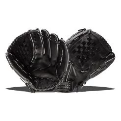 Brand new 😉 Mizuno Techfire 14" Slow Pitch Softball Glove: GTF1400 Black, Grey 👏 -Glovegear Store 94c2 08 21 mizuno techfire 14 slow pitch softball glove gtf1400 34556 2 l