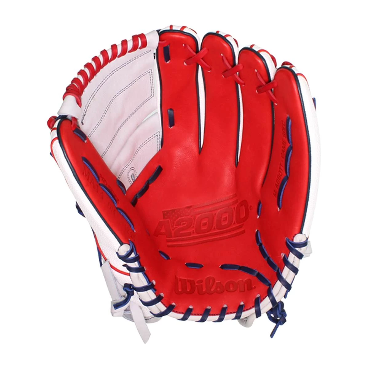 Wholesale 🛒 Wilson A2000 Monica Abbott 12.25" Fastpitch Softball Glove: WBW1002421225 Red, White ✔️ 8 Wholesale 🛒 Wilson A2000 Monica Abbott 12.25" Fastpitch Softball Glove: WBW1002421225 Red, White ✔️ - Image 6