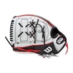 Deals ⌛ Wilson A2000 12.25" Monica Abbott Fastpitch Softball Glove: WTA20RF20MA14GM Black, Grey, Blue 🎁 -Glovegear Store 9503 10 21 wilson a2000 12 25 monica abbott fastpitch softball glove wta20rf20ma14gm 31818 4 l