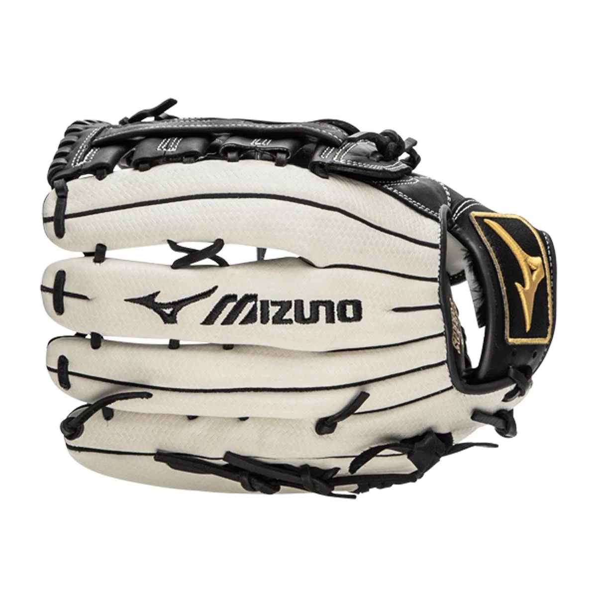 Best Sale ✨ Mizuno MVP Prime 12.75" Baseball Glove: GMVP1276P4 Black, White 🌟 14 Best Sale ✨ Mizuno MVP Prime 12.75" Baseball Glove: GMVP1276P4 Black, White 🌟 - Image 12