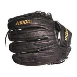 Budget 💯 Wilson A1000 P12 12" Fastpitch Softball Glove: WBW10018012 Black, Gold 🔔 -Glovegear Store 9879 03 21 wilson a1000 p12 12 fastpitch softball glove wbw10018012 34279 10 l