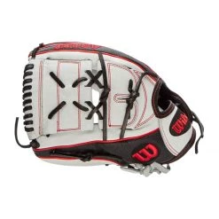 Best Sale ⭐ Wilson A2000 SuperSkin 12.25" Monica Abbott Fastpitch Softball Glove: WTA20RF19MA14GM Black, Red, White 🛒 -Glovegear Store 9a6d 10 21 wilson a2000 superskin 12 25 monica abbott fastpitch softball glove wta20rf19ma14gm 30509 4 l