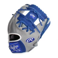 Budget 🔥 Rawlings Heart of the Hide 11.5" Baseball Glove: PRO204-2GR Blue, Grey ⌛ -Glovegear Store 9b4e 03 20 rawlings heart of the hide 11 5 baseball glove pro204 2gr 33265 3 l