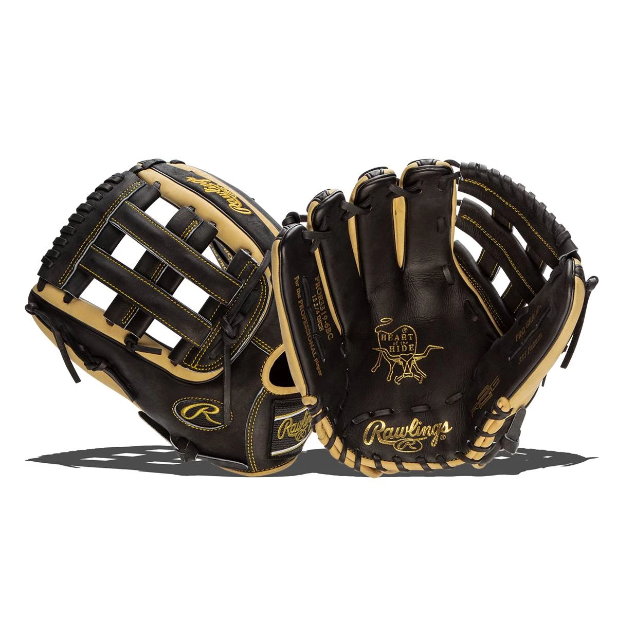 Buy 😉 Rawlings Heart of the Hide R2G 12.75" Baseball Glove: PROR3319-6BC Black, Tan ✔️ 3 Buy 😉 Rawlings Heart of the Hide R2G 12.75" Baseball Glove: PROR3319-6BC Black, Tan ✔️