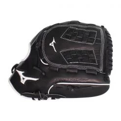 Flash Sale ❤️ Mizuno Pro Select 12.5" Fastpitch Softball Glove: GPSF1250BK Black, White 🎁 -Glovegear Store 9b66 09 18 30759 3 m