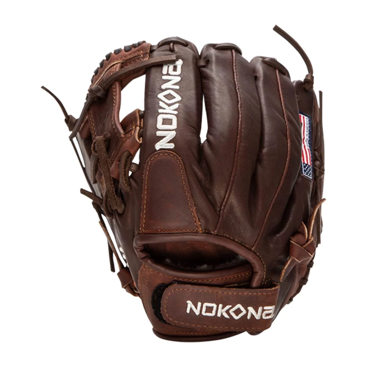 Best Sale 🥰 Nokona X2 Buckaroo 11.75" Fastpitch Softball Glove: X2-V1175I Brown 🔥 9 Best Sale 🥰 Nokona X2 Buckaroo 11.75" Fastpitch Softball Glove: X2-V1175I Brown 🔥 - Image 7