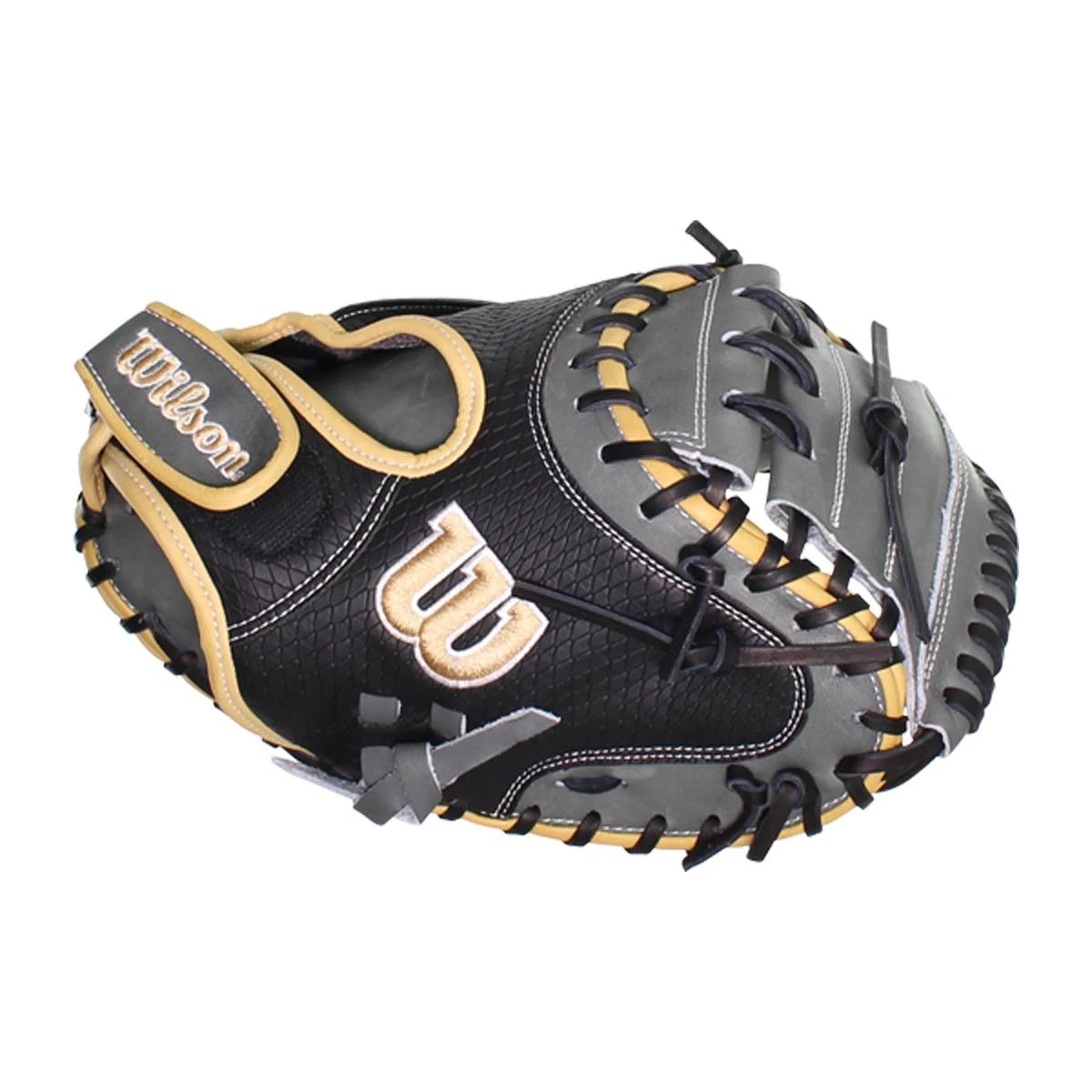 Outlet ๐ Wilson A2000 PF33 33" Baseball Catcher's Mitt: WBW10016233 Black, Grey โญ 6 Outlet ๐ Wilson A2000 PF33 33" Baseball Catcher's Mitt: WBW10016233 Black, Grey โญ - Image 4