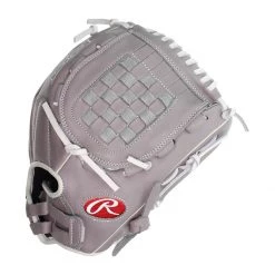 Best Pirce 🔔 Rawlings R9 12" Fastpitch Softball Glove: R9SB120-3G Grey ❤️ -Glovegear Store 9e92 11 20 rawlings r9 12 fastpitch softball glove r9sb120 3g 33553 3 l