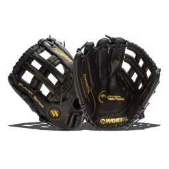 Best reviews of 😍 Worth Player Series 14" Slow Pitch Softball Glove: WPL140-PH Black, Gold 🤩