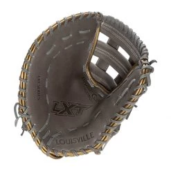 Cheap 🧨 Louisville Slugger LXT 13" Fastpitch First Base Softball Glove: WTLLXRF19BM Grey ❤️