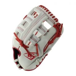 Cheapest ✔️ Louisville Slugger TPS 13.5" Slow Pitch Softball Glove: WTLPSRS18135 Red, White ✨ -Glovegear Store a268 06 18 28546 2 m