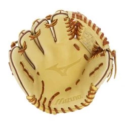 New ⭐ Mizuno Pro Select 12" Baseball Glove: GPS2-100DT4 Tan ⌛ -Glovegear Store a488 12 21 mizuno pro select 12 baseball glove gps2 100dt4 34537 13 l