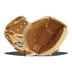 Best Pirce 🔔 Mizuno Franchise 33.5" Baseball Catcher's Mitt: GXC90B4 Tan 😀 -Glovegear Store a4e2 12 21 mizuno franchise 33 5 baseball catchers mitt gxc90b4 33715 008 l