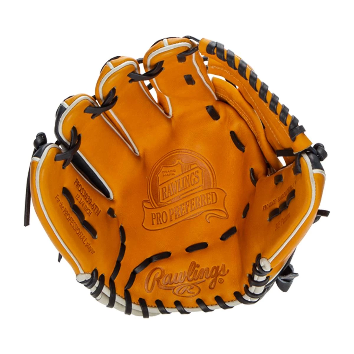 Wholesale ✔️ Rawlings Pro Preferred 12.75" Baseball Glove: PROS3039-6TN Brown, Navy 👍 7 Wholesale ✔️ Rawlings Pro Preferred 12.75" Baseball Glove: PROS3039-6TN Brown, Navy 👍 - Image 5