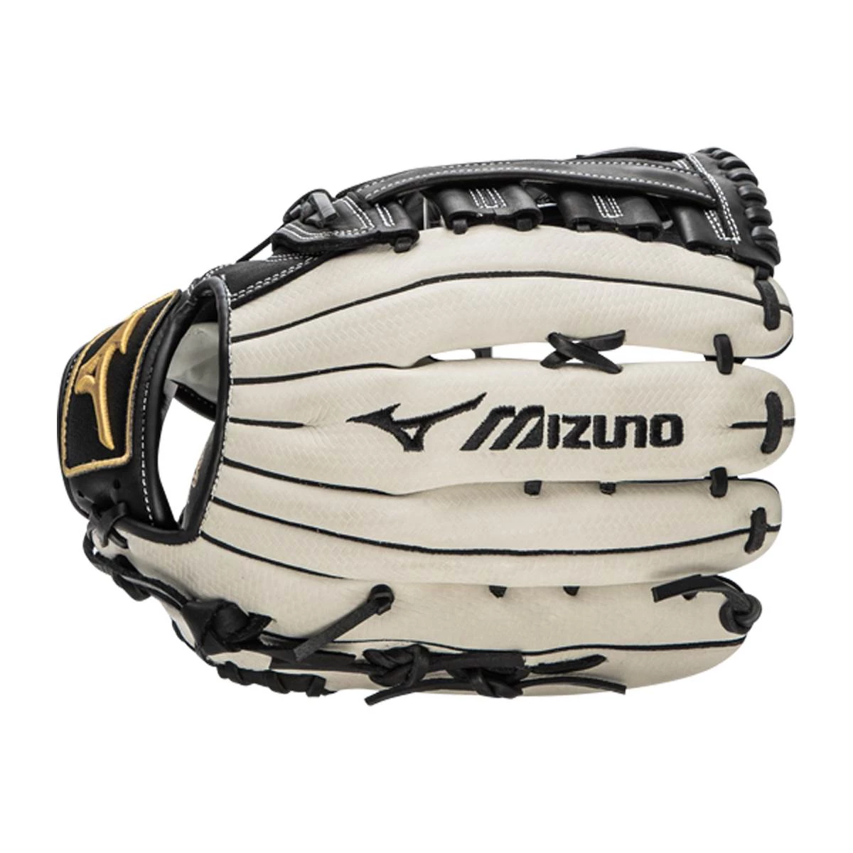 Best Sale ✨ Mizuno MVP Prime 12.75" Baseball Glove: GMVP1276P4 Black, White 🌟 7 Best Sale ✨ Mizuno MVP Prime 12.75" Baseball Glove: GMVP1276P4 Black, White 🌟 - Image 5