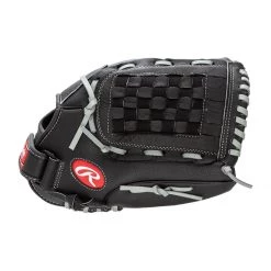Hot Sale ❤️ Rawlings RSB 13" Slow Pitch Softball Glove: RSB130GB Black, Grey ❤️ -Glovegear Store a6ee 12 21 rawlings rsb 13 slow pitch softball glove rsb130gb 34637 4 l