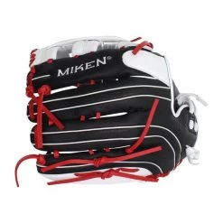New 🛒 Miken Player Series 13.5" Slow Pitch Softball Glove: PS135-PH Black, Red, White ⌛ -Glovegear Store a921 02 19 31198 4 m